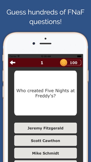 Five Nights Trivia Quiz - FNAF Fan Edition(圖1)-速報App