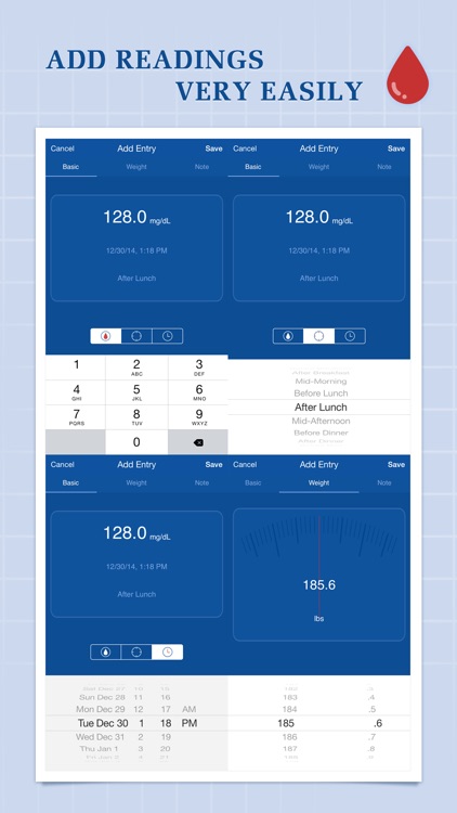 Glucose Companion - Blood Sugar and Weight Tracker screenshot-3