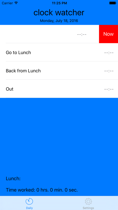 clock watcher app screenshot 3