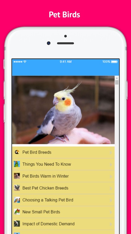 Pet Bird & Breeds - Foreign Birds screenshot-3