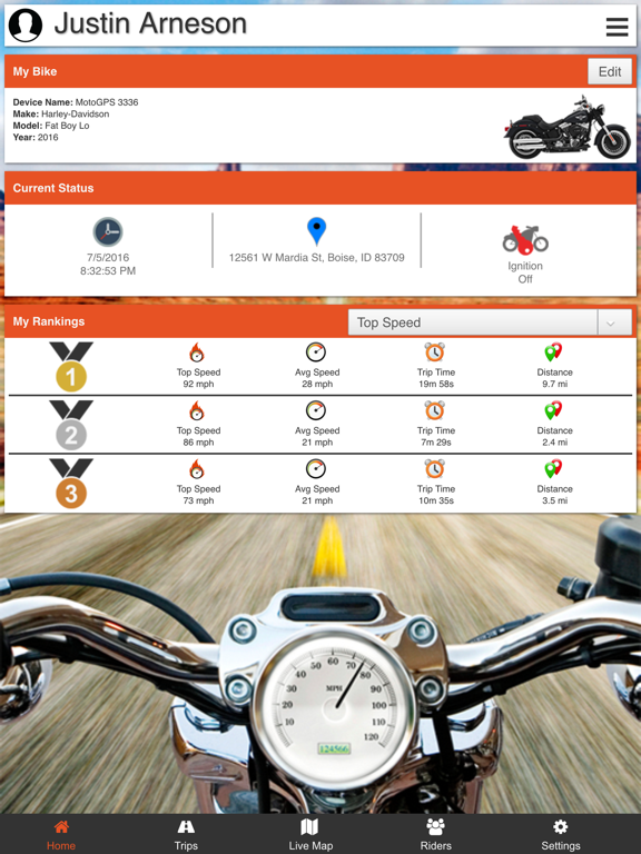 Screenshot #4 pour MotoGPS