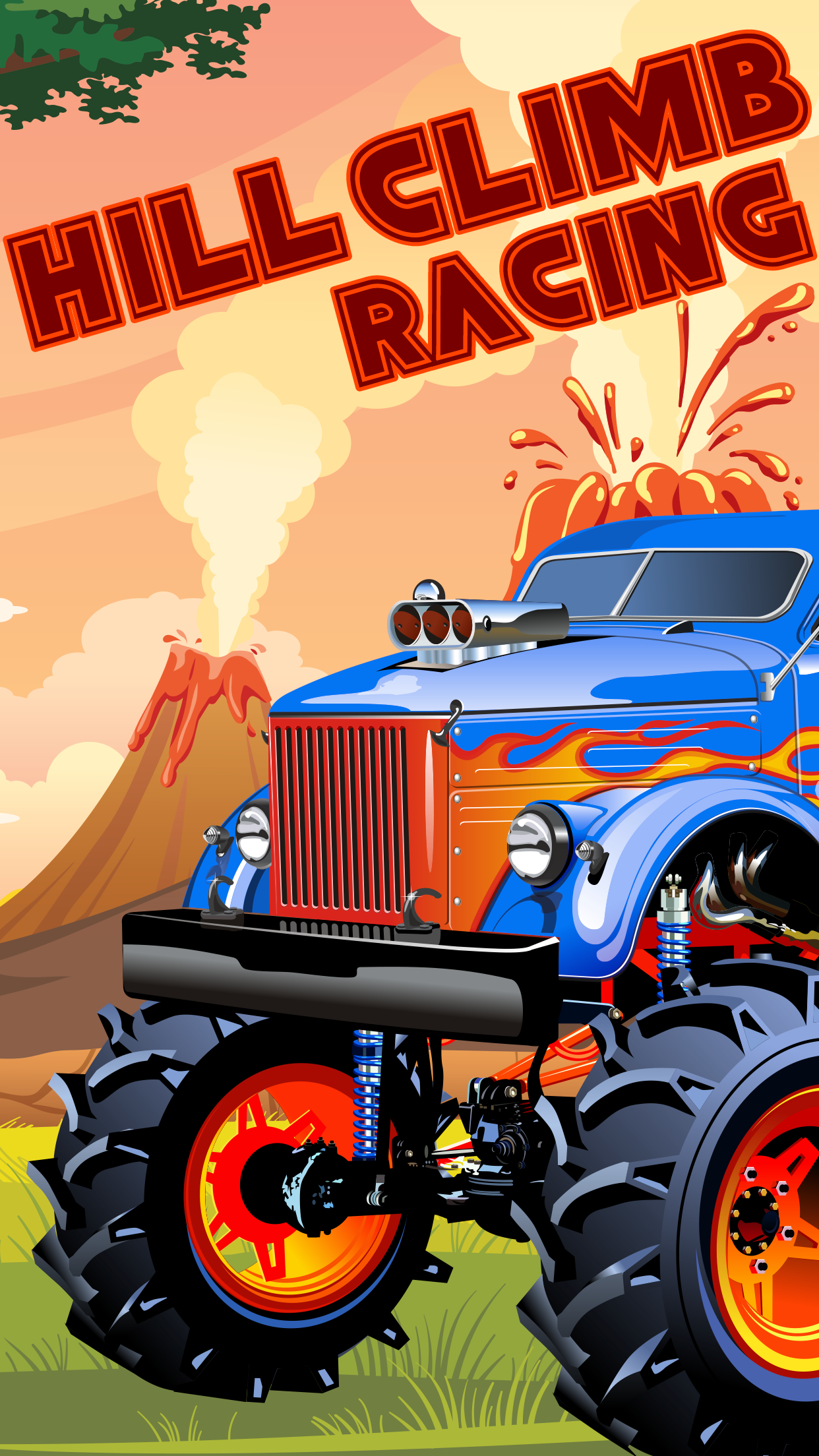 Monster 4x4 Truck hill game  - car racing game screenshot 5