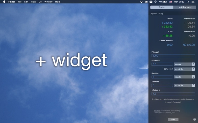 Screenshot #3 for Deposit