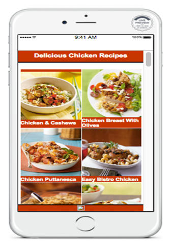 Chicken Recipes Delicious screenshot 3