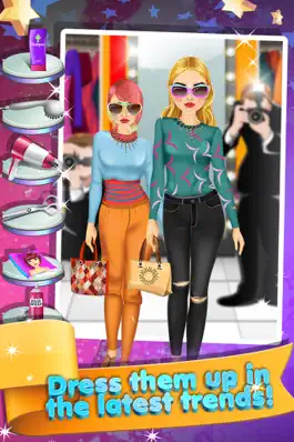 Game screenshot Top Model Fashion Salon Story - Fun Hair Spa & Makeup Makeover Games for Kids 2! apk
