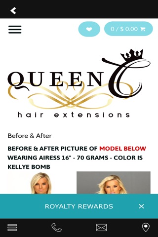 Queen C Hair Extensions screenshot 3