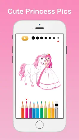 Game screenshot My Little Princess Coloring Book Games for Girls mod apk