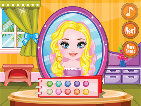 Screenshot #4 pour 小丸子的发型师：儿童幼儿免费化妆游戏
