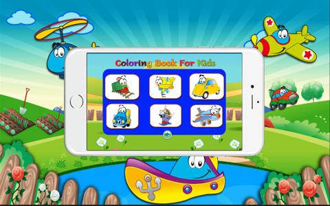Coloring book(Toys) : Coloring Pages & Fun Educational Learning Games For Kids Free! screenshot 3