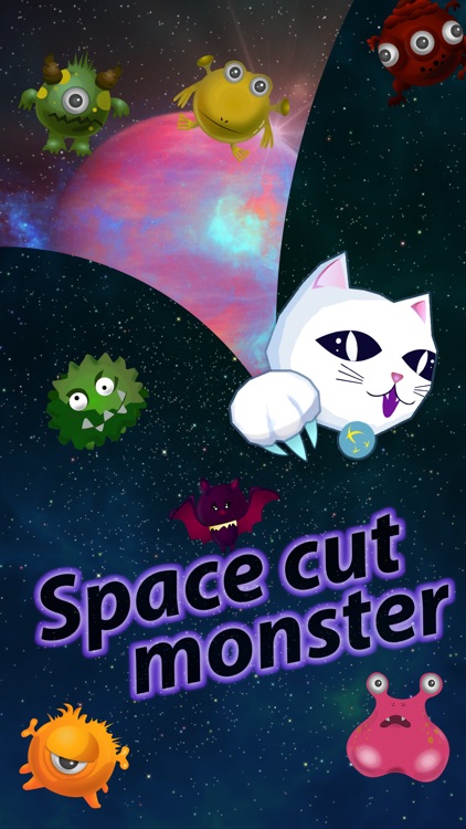 Space cut monster kittens game screenshot-0