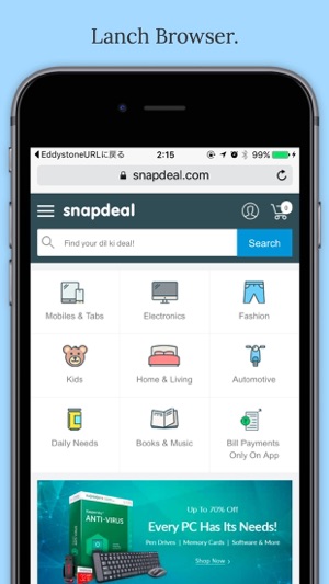 Eddystone-URL on Browser(圖2)-速報App