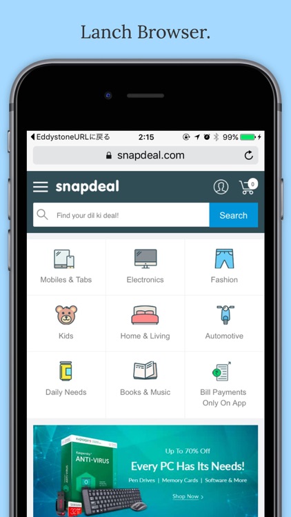 Eddystone-URL on Browser