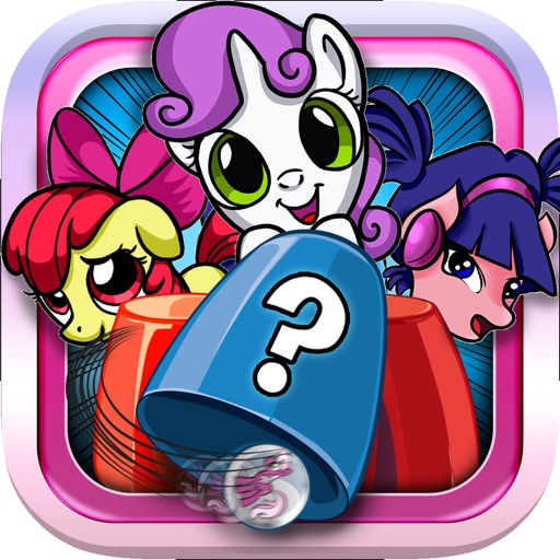 FIND ME  My Fairy Pony  " The Shuffle Finding Ball & Hidden Games "