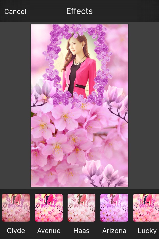 Sakura Photo Frames screenshot 3