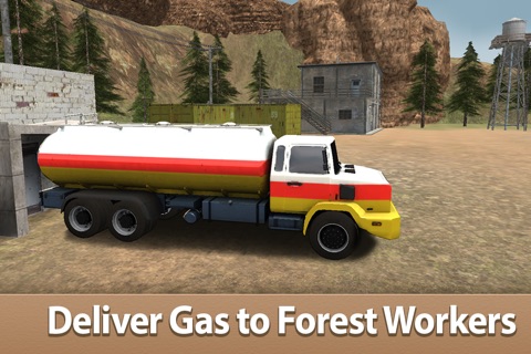 Oil Truck Simulator 3D Full - Offroad tank truck driving screenshot 4