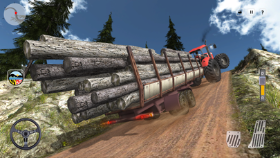 Screenshot #2 pour Offroad Farming Tractor Cargo