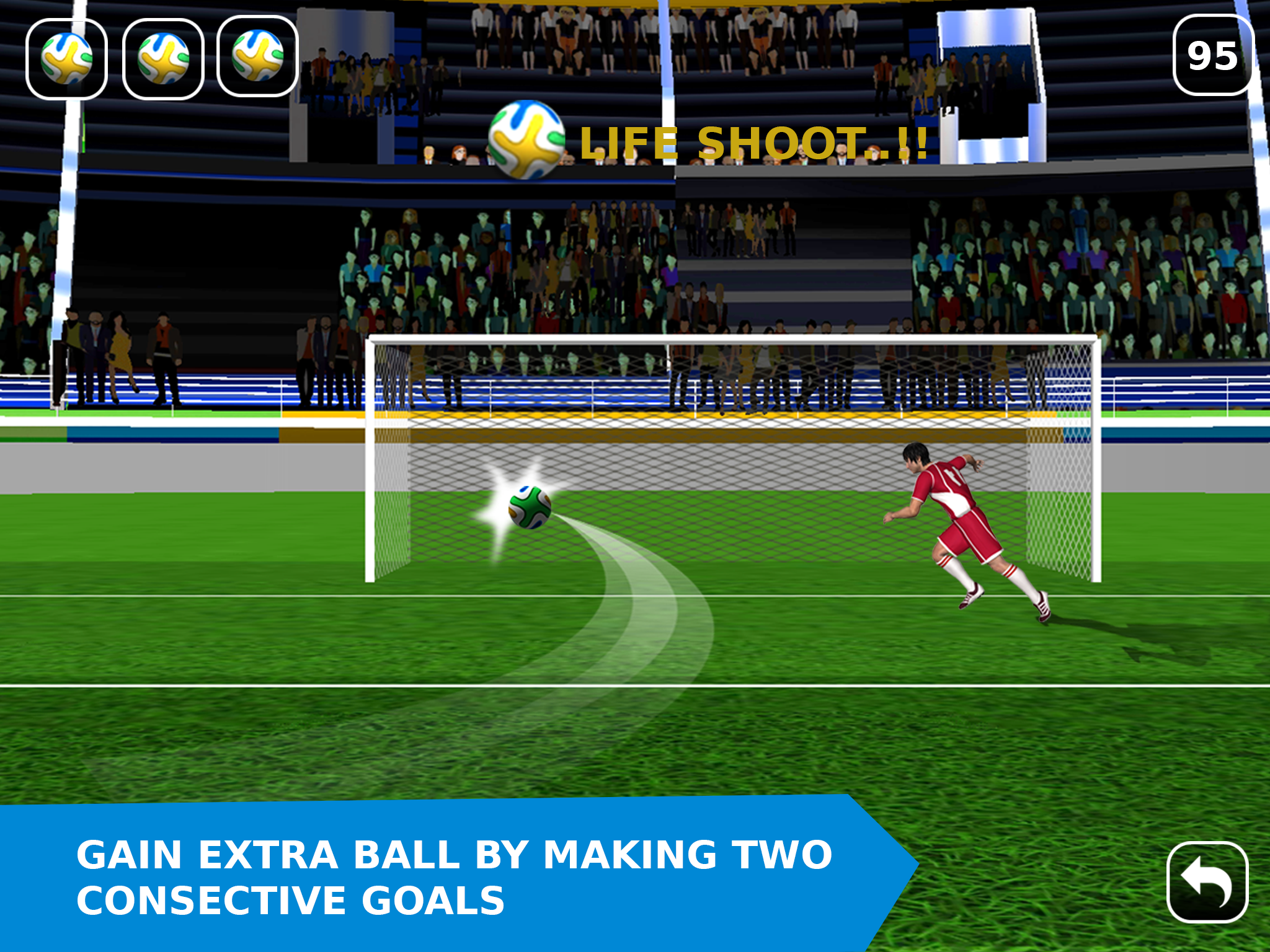 Flick Soccer 2016 Pro – Penalty Shootout Football Game screenshot 10
