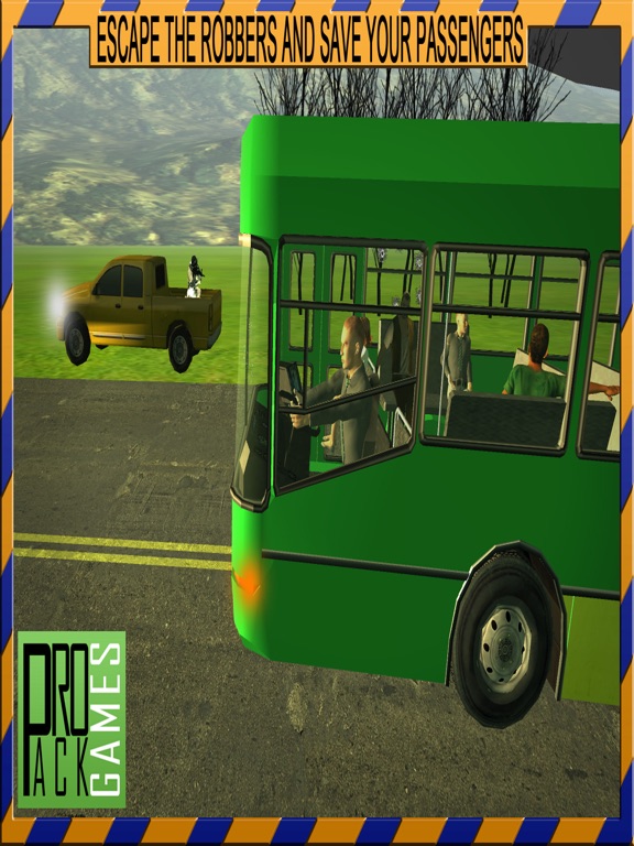 Screenshot #6 pour Bus Montagne conduite et voleurs dangereux attaque - Escape et déposez vos passagers en toute sécurité