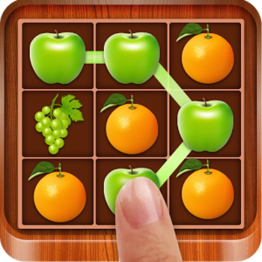 Link Smash Fruits Frenzy : Flowline of Spirit Jungle.Swipe Drawpipe Bump Puzzle iOS App