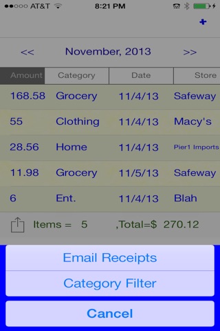 Quick Receipt X screenshot 3