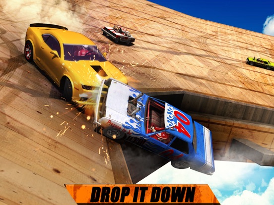 Whirlpool Car Derby 3D iPad screenshot 1 - Games app