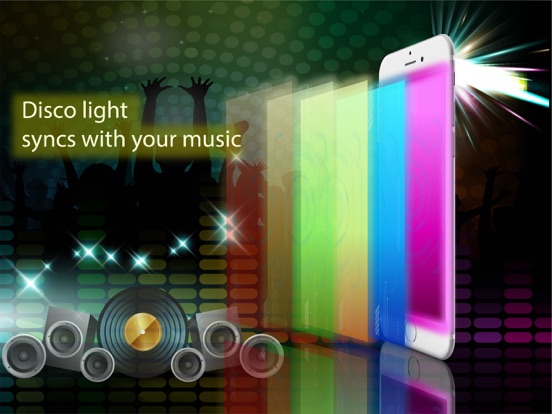 Screenshot #5 pour Night club strobe light-synced with your music
