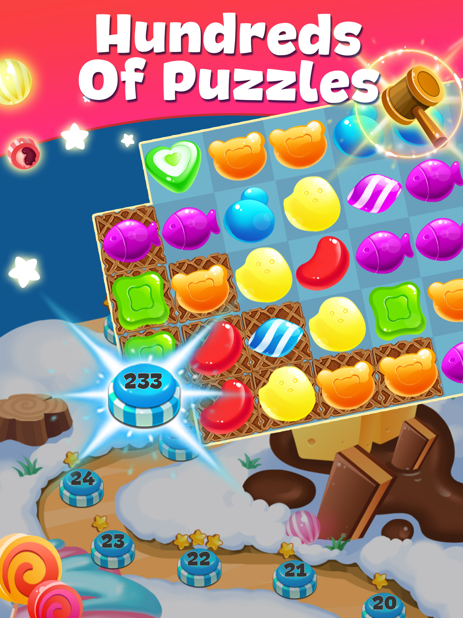 Sugar Sweetie - Swipe & pop best candy to dash crazy blast screenshot 6
