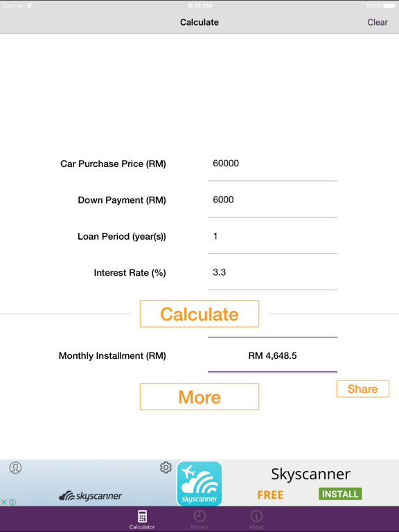 Malaysia Car Loan Calculator App Price Drops