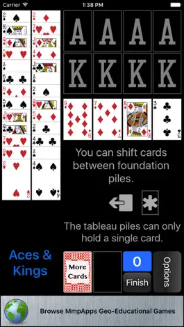 Game screenshot Aces & Kings Solitaire apk
