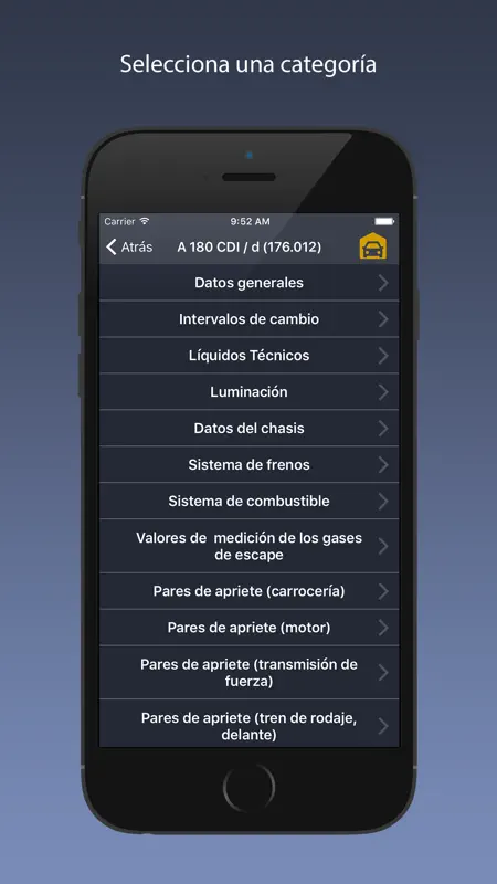 TechApp para Mercedes screenshot 3 of 5