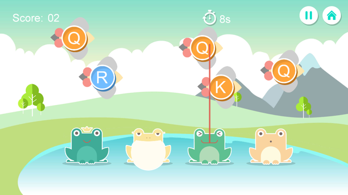 ABC 123 Feed The Frogs