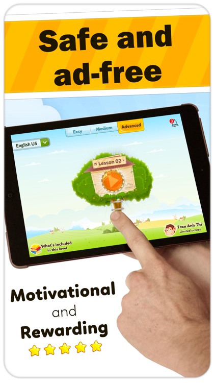 Monkey Junior: kids learn to read English, Spanish screenshot-3
