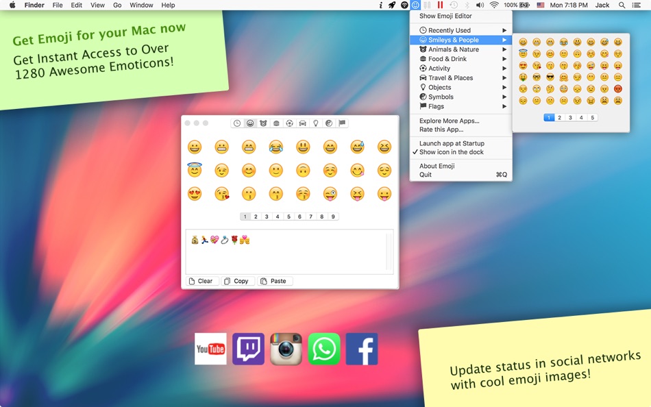 #3. Emoji Lite (macOS) 由: Leanid Navumau