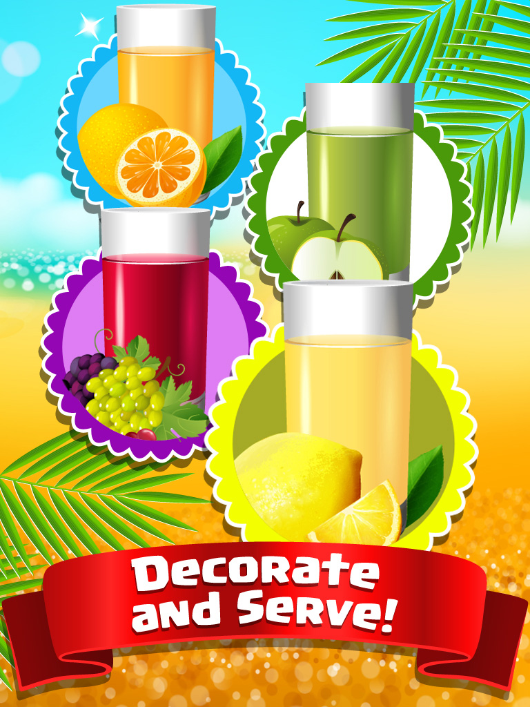 Frozen Lemonade Stand - Cold Juice Dessert Maker screenshot 8