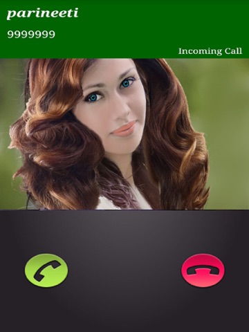 Girlfriend Calling Phone Real Prank. Girlfriend Funny Call. iPad screenshot 1 - Entertainment app