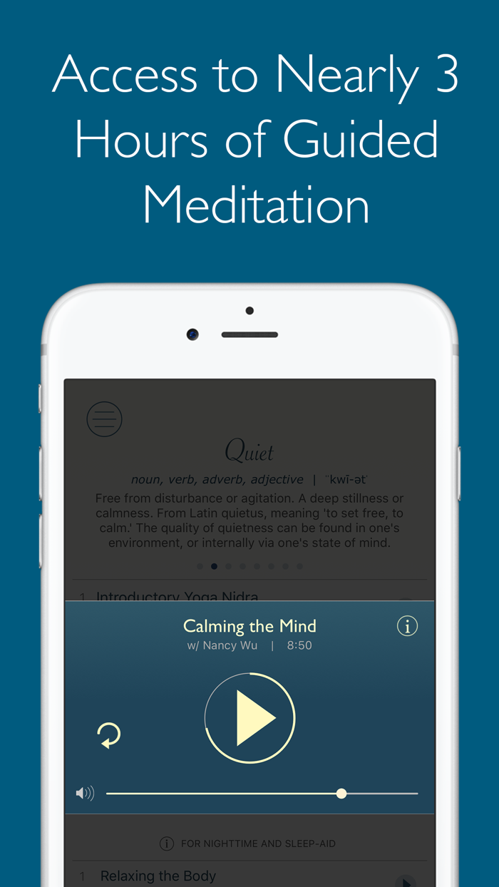 Quiet  Relaxation and Wellness