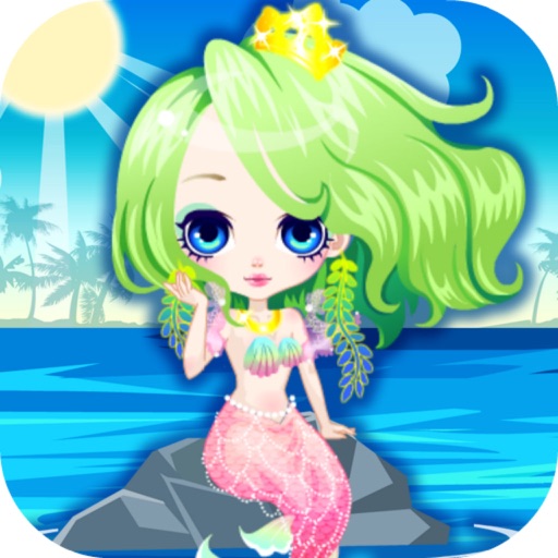 Cute Little Mermaid Princess - Girl's Dress Up&Make Up Games iOS App