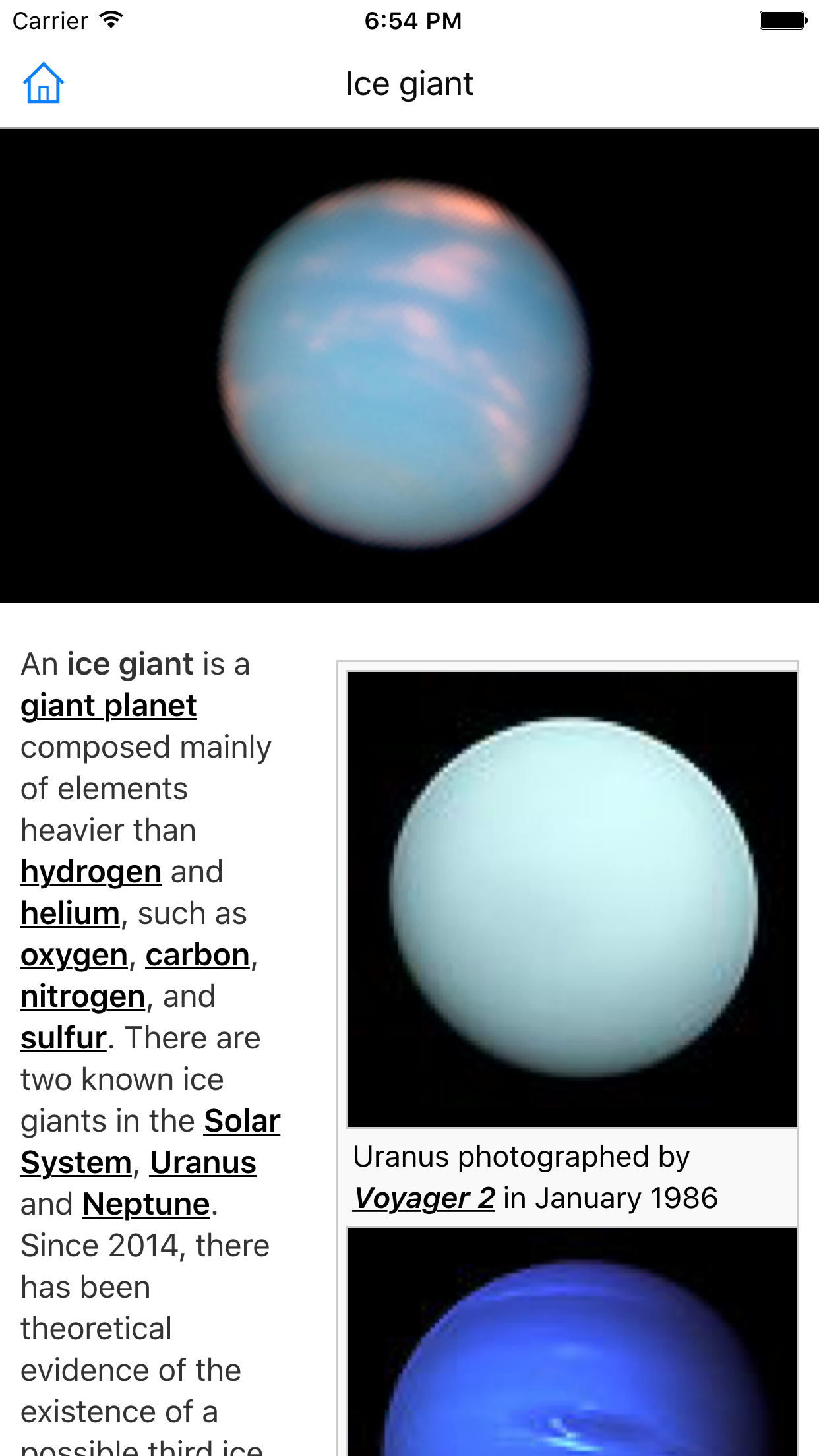 CHI Encyclopedia of Outer Space