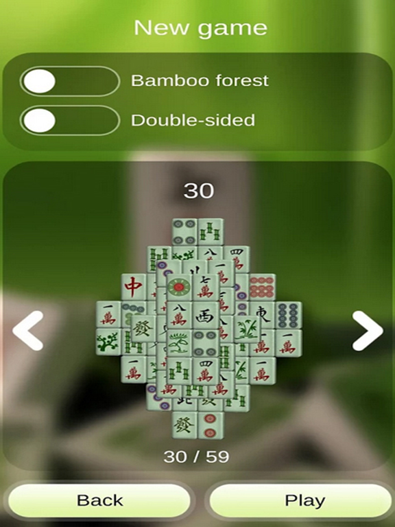 Doubleside Mahjong Zen iPad screenshot