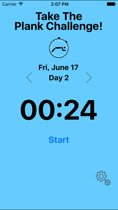 Screenshot #1 pour Plank Challenge