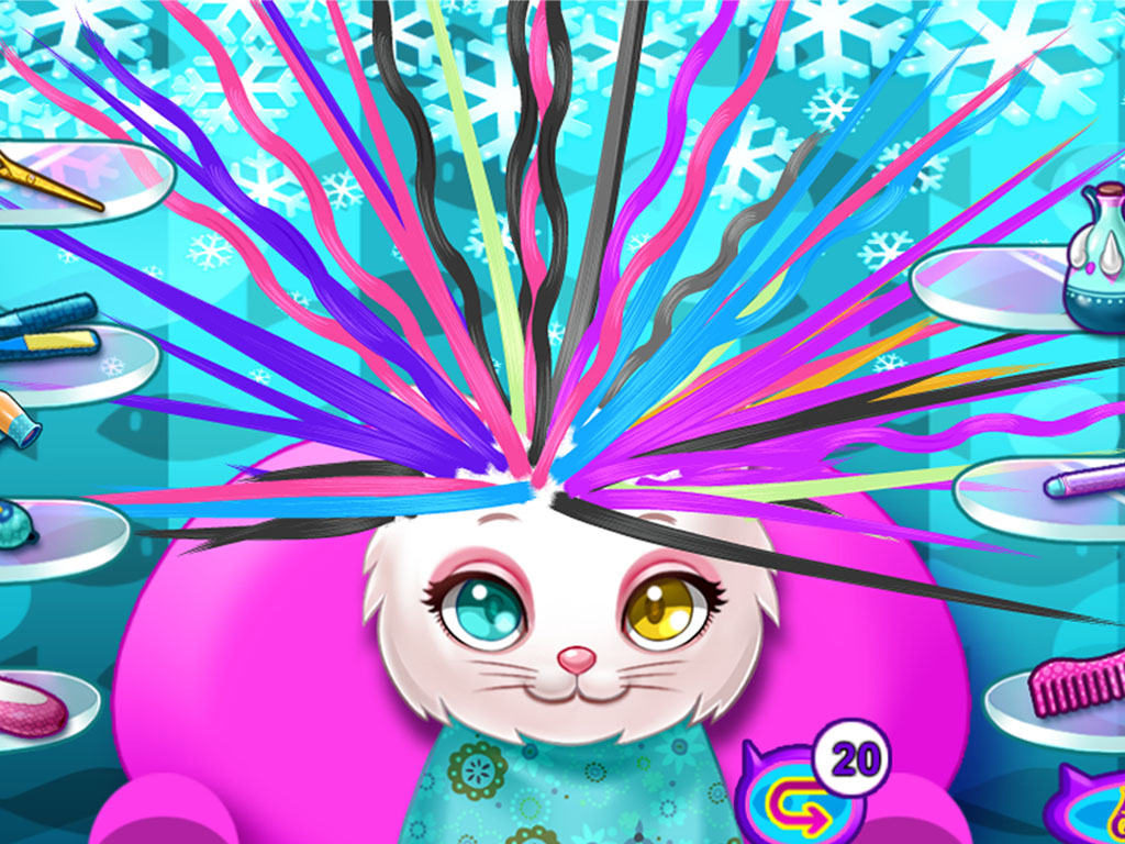 Pet Kitty Fantasy Hairstyle