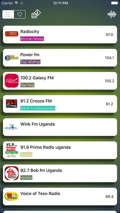 Uganda Radio Live Free iPhone screenshot 3 - Music app