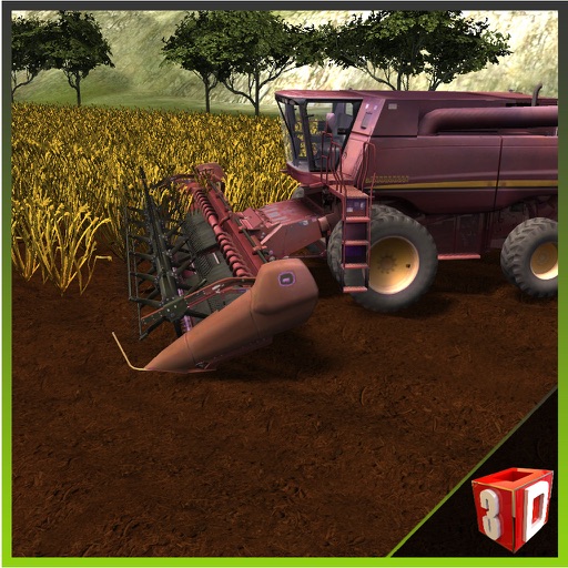 Farm Harvester Simulator – Farming tractor driving & trucker simulator game iOS App