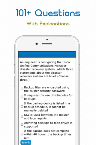 210-060: CCNA Collaboration - Certification App screenshot 3