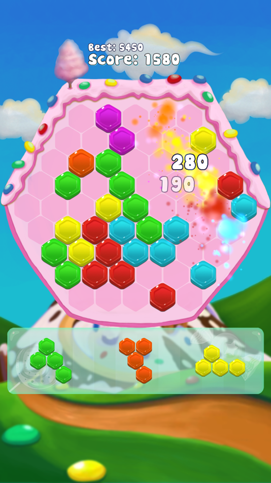 #2. Jelly Crush Hexagon Puzzle Game (iOS) 由: 增起 宋