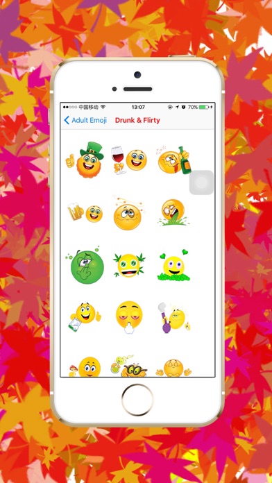 Screenshot #2 pour Adult Emoji - Sexy love flirty romantic icon keyboard
