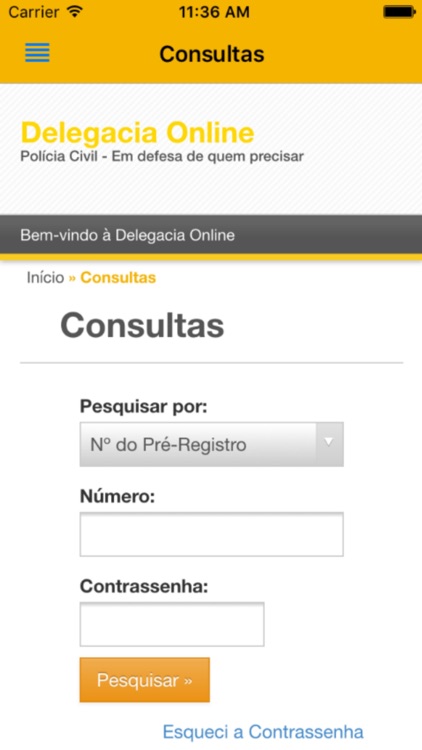 Delegacia Online PCERJ screenshot-3