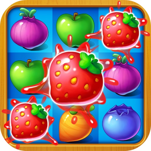 Tasty Fruit Blast Puzzle Icon