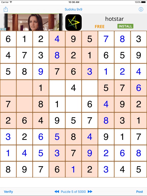 Sudoku 9x9 Game AppRecs
