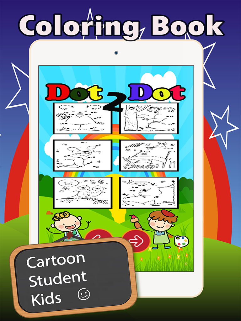 Dot to Dot Coloring Book: complete coloring pages by connect dot games free for toddlers and kids screenshot 6